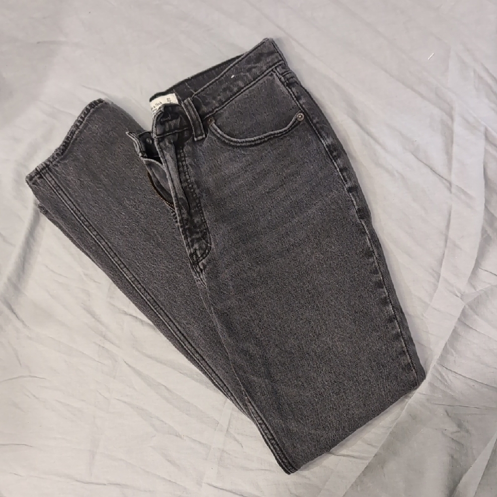 Abercrombie Black Stone Wash Denim Jeans